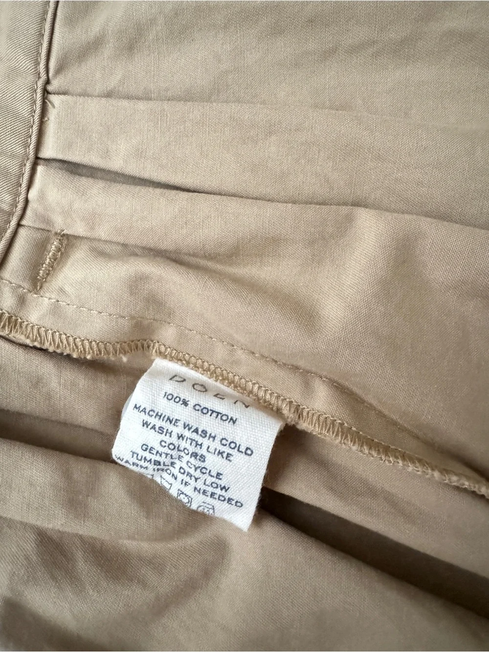 Doen Paige Shorts in color Desert/ size 0/ NWT - Picture 7 of 7